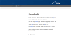 Desktop Screenshot of hunecke.de