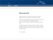 Tablet Screenshot of hunecke.de